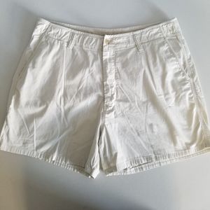 TOMMY BAHAMA Men’s 36 Beige Light Tan Khaki Relax Woven Flat Front Cotton Shorts